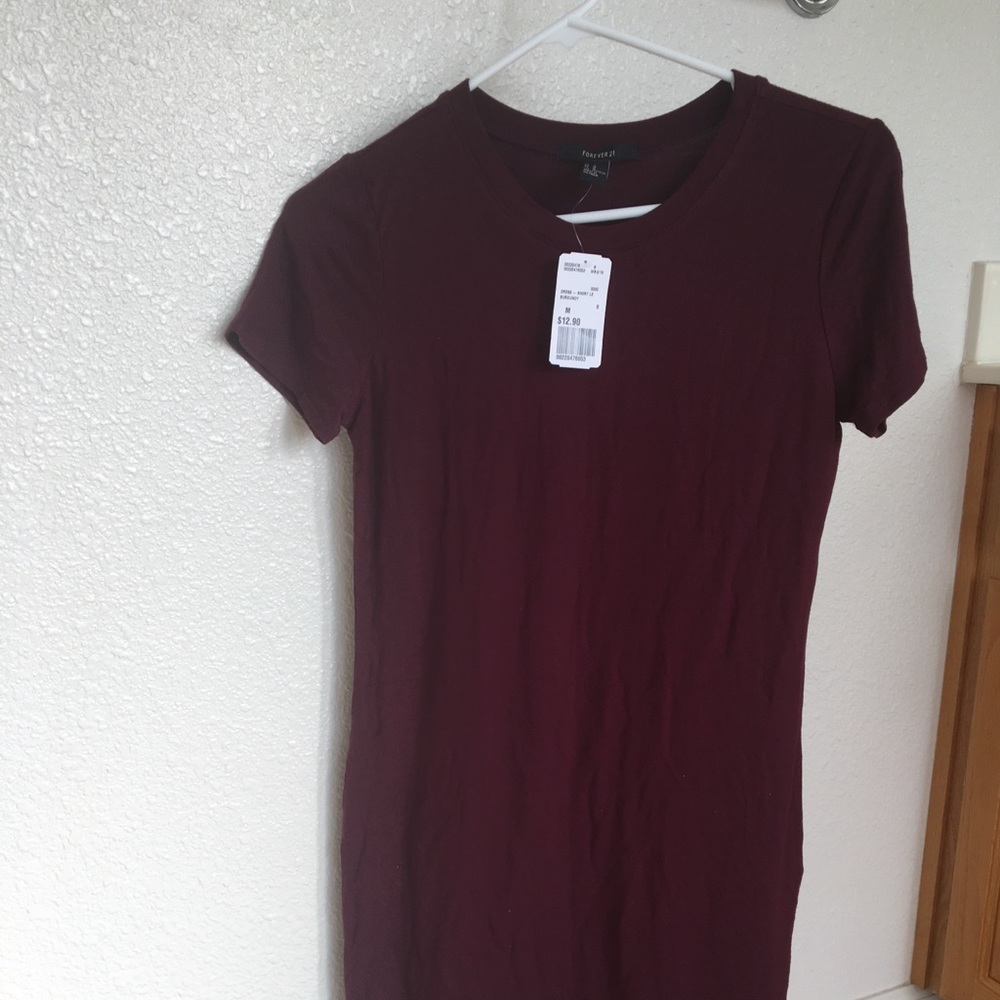 T-shirt body con dress